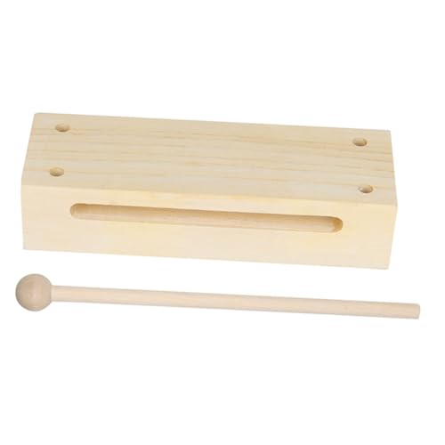 BCOATH 1Satz Hölzernes Orff Percussion Instrument für Kompakter Doppelton Rhythmusblock aus Buchenholz Fördert Kreativität und Musikalität für Musikunterricht BCOATH 1Satz Hölzernes Orff Percussion Instrument für Kompakter Doppelton Rhythmusblock aus Buchenholz Fördert Kreativität und Musikalität für Musikunterricht von BCOATH