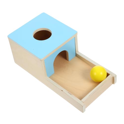 BCOATH 1Satz Holzspielzeug für Kleinkinder Objektpermanenzbox mit Ball Hand Auge Koordination und Motorischen Fähigkeiten Sinnesspielzeug für Frühe Entwicklung BCOATH 1Satz Holzspielzeug für Kleinkinder Objektpermanenzbox mit Ball Hand Auge Koordination und Motorischen Fähigkeiten Sinnesspielzeug für Frühe Entwicklung von BCOATH
