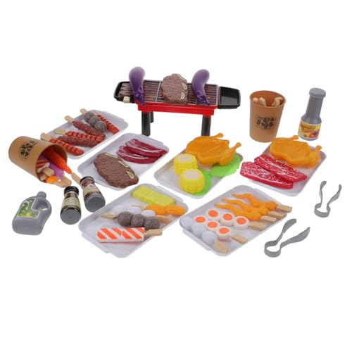 BCOATH 1Satz Interaktives BBQ Grillspielzeug für Teiliges Spielküchen Zubehör Sicheres und Realistisches Grillspielzeug für Drinnen und Draußen Fördert Kreativität und Praktische BCOATH 1Satz Interaktives BBQ Grillspielzeug für Teiliges Spielküchen Zubehör Sicheres und Realistisches Grillspielzeug für Drinnen und Draußen Fördert Kreativität und Praktische von BCOATH
