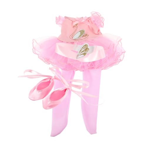 BCOATH 1Satz Puppen Ballett Outfit mit Tutu und Ballettschuhen Puppenkleidung für Tanzvorführungen Rollenspiele und Besondere Anlässe Haaraccessoire BCOATH 1Satz Puppen Ballett Outfit mit Tutu und Ballettschuhen Puppenkleidung für Tanzvorführungen Rollenspiele und Besondere Anlässe Haaraccessoire von BCOATH