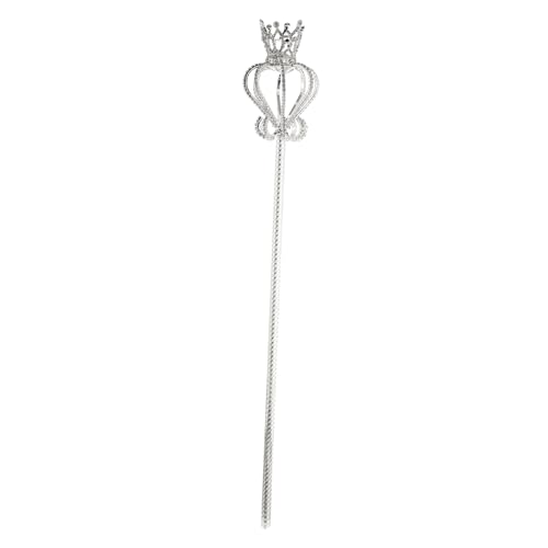 BCOATH 1Stück Eleganter Kostüm Gehstock für Silberner Prop Stick für Halloween Cosplay Theater und Feiern für Besondere Anlässe und Festliche Events BCOATH 1Stück Eleganter Kostüm Gehstock für Silberner Prop Stick für Halloween Cosplay Theater und Feiern für Besondere Anlässe und Festliche Events von BCOATH
