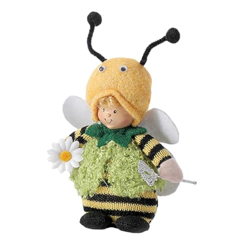 BCOATH 1Stück Kreative Bienenpuppe Niedliches Stofftier für Feste Partys Dekoratives für Kinderzimmer Wohnräume Hautfreundlich Leicht zu Reinigen Einzigartiges Design von BCOATH