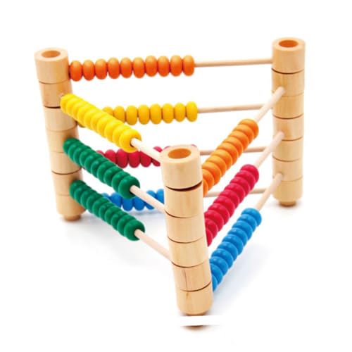 BCOATH 1Stück PC Holz Abacus Abnehmbares Rechenwerkzeug für Lernspielzeug Mathematischen Fähigkeiten der Frühen Bildung von BCOATH