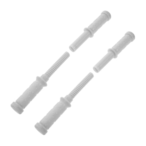 BCOATH 2 Paar Schaukelpferdgriff Tragbare Halterung Kopfhörer Ohrstöpsel Liefert Aufkleber Büroklammern Rockmusik- Kit-zubehör Tragbares Messgerät Mini-Dekoration Grey Plastik BCOATH 2 Paar Schaukelpferdgriff Tragbare Halterung Kopfhörer Ohrstöpsel Liefert Aufkleber Büroklammern Rockmusik- Kit-zubehör Tragbares Messgerät Mini-Dekoration Grey Plastik von BCOATH