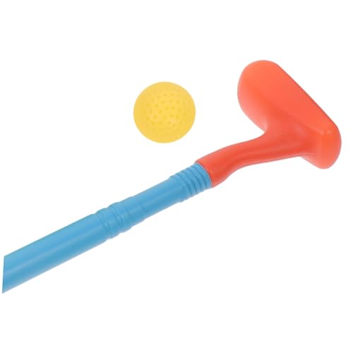 BCOATH 2 Sätze Golfset Set Kunststoff Golfschläger und Bälle für Drinnen und Draußen Leicht Langlebig Fördert Koordination und Sportinteresse Bunte Farben Spielerisches Zufällige Farbe von BCOATH