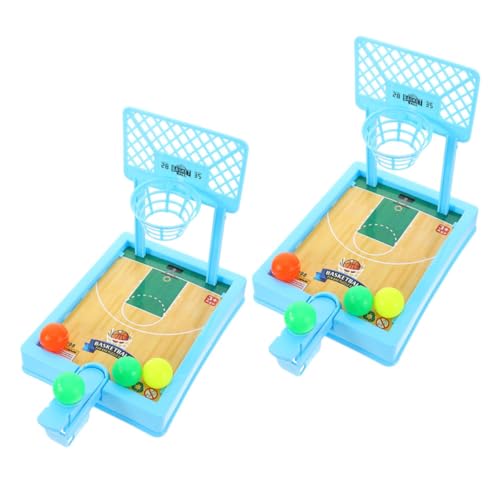BCOATH 2 Sätze Interaktives Basketballspielzeug für Basketball Tischspiel für Drinnen Fördert Aufmerksamkeit und Koordination und Robust Lernspielzeug für Zufällige Farbe Zufällige Farbe von BCOATH