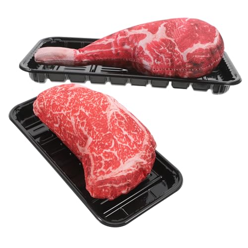 BCOATH 2 Sätze Realistisches Steak Dekor Lebensechte Rindfleisch Attrappe Kunstvoll Gefertigt Vielseitig Einsetzbar als Küchen Deko und Foto Requisite BCOATH 2 Sätze Realistisches Steak Dekor Lebensechte Rindfleisch Attrappe Kunstvoll Gefertigt Vielseitig Einsetzbar als Küchen Deko und Foto Requisite von BCOATH