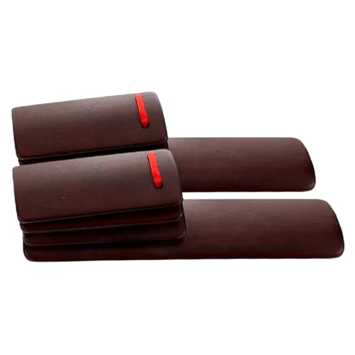 BCOATH 2 Stück Bambus Klöppel Kastagnetten Musikinstrument Traditionelle Kastagnetten Hölzernes Schlaginstrument Klöppelinstrumente Fingerkastagnetten von BCOATH