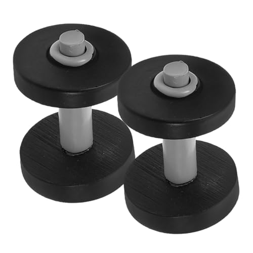 BCOATH 2stücke Miniatur-Dumbbell- Für Mini-Dumbbells Für Gym-szenen Dekoration Für Mikrolandschaften Und Dioramen Feinem Gefertigt von BCOATH