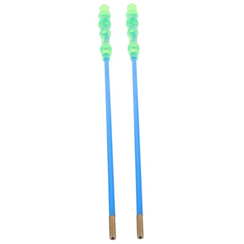 BCOATH 2 Stück Teiliges Diabolo Stick Leicht mit Rutschfestem Griff und Lochdesign für Vielseitiges Jonglieren und Geschicklichkeit Praktisch für Erwachsene und Anfänger zu Festen von BCOATH