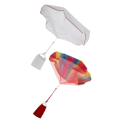 BCOATH 2 Stück Teiliges Fallschirmspielzeug mit Geschenkbeuteln Langsam Landendes Outdoor Flugspielzeug für Fördert Kreativität und Geschicklichkeit für Geburtstagsfeiern und Partys BCOATH 2 Stück Teiliges Fallschirmspielzeug mit Geschenkbeuteln Langsam Landendes Outdoor Flugspielzeug für Fördert Kreativität und Geschicklichkeit für Geburtstagsfeiern und Partys von BCOATH
