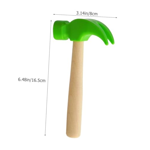 BCOATH 2 Stück Teiliges Hammer Leichtes Holz Mallet Pounding Hammer für Jungen Mädchen Motorik und Koordination als Pädagogisches Werkzeugspielzeug von BCOATH