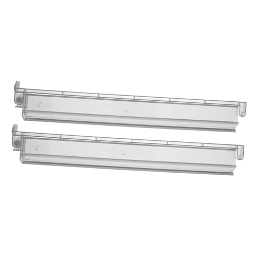 BCOATH 2 Stück Teiliges Mahjong Push Ruler Transparent Langlebiger Kunststoff Mahjong Schieber und Ablage Praktische Kombination für Effizientes von BCOATH