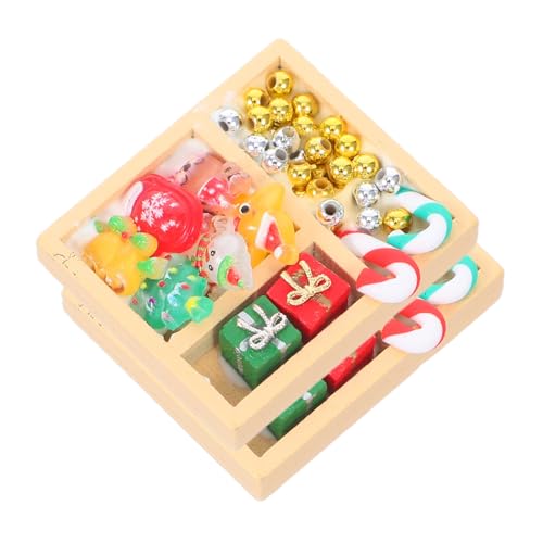 BCOATH 2 Stück Teiliges Mini Dollhouse Candy Bunte Miniatur Süßigkeiten als Weihnachtsdekoration Kleine Dollhouse Accessoires für Festliche Bastelideen und Kreative Spielwelten BCOATH 2 Stück Teiliges Mini Dollhouse Candy Bunte Miniatur Süßigkeiten als Weihnachtsdekoration Kleine Dollhouse Accessoires für Festliche Bastelideen und Kreative Spielwelten von BCOATH