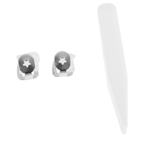 BCOATH 2 Stück Teiliges Silberne Zahnkappe Einzeln Hohl Halloween Vampirzähne Party Cosplay Accessoires für Erwachsene Stilvolle Silberzähne für Halloween und Kostümveranstaltungen BCOATH 2 Stück Teiliges Silberne Zahnkappe Einzeln Hohl Halloween Vampirzähne Party Cosplay Accessoires für Erwachsene Stilvolle Silberzähne für Halloween und Kostümveranstaltungen von BCOATH