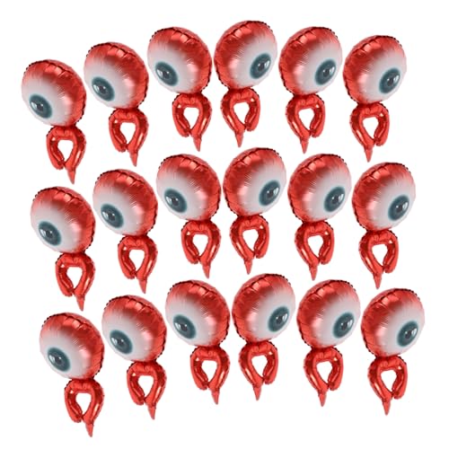 BCOATH 20 Stück Halloween-handgelenkballons Aus Folie: Aufblasbare, Tragbare Augapfelballons Aus Aluminium Für Halloween-partys, Feiertagsdekoration Und Festival-requisiten BCOATH 20 Stück Halloween-handgelenkballons Aus Folie: Aufblasbare, Tragbare Augapfelballons Aus Aluminium Für Halloween-partys, Feiertagsdekoration Und Festival-requisiten von BCOATH