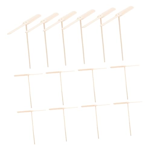 BCOATH 20 Stück Teiliges Holz flugspielzeug Drachenflieger Handgesteuertes Flugspielzeug für Outdoor Fördert Hand Auge koordination und Bewegungs Spielspaß von BCOATH