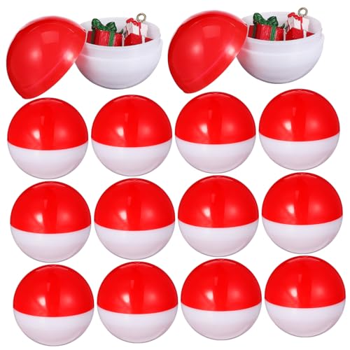 BCOATH 20 Stück Teiliges Transparente Leere Kunststoffkapseln Runde Vending Machine Kugeln für Automaten Partygeschenke und Sicher für Vielseitig für Events und Aktionen von BCOATH