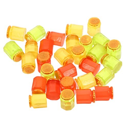 BCOATH 20Stücke Miniatur Marmelade Gläser Für Puppenhaus Dekoration Bunte Honig Und Zuckergläser Für Miniatur Garten Und Requisiten BCOATH 20Stücke Miniatur Marmelade Gläser Für Puppenhaus Dekoration Bunte Honig Und Zuckergläser Für Miniatur Garten Und Requisiten von BCOATH