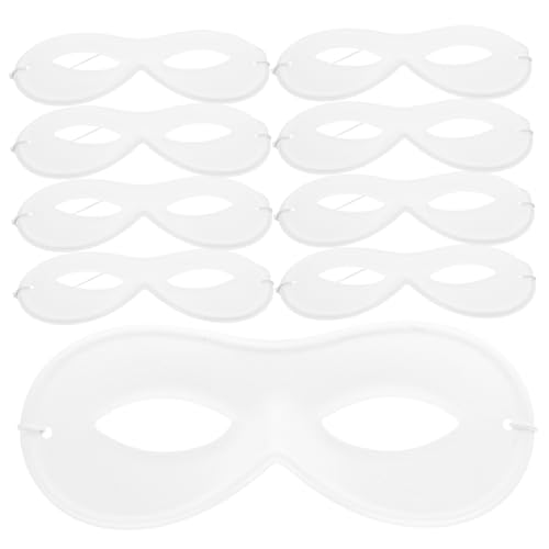 BCOATH 20pcs Kinder -diy -graffiti Pvc Flockungsmasken Weiche Und Komfortable Karneval -halloween -party -events Ermutigen Kreativität von BCOATH
