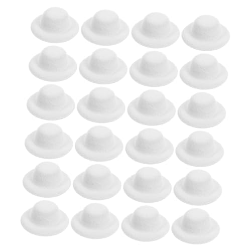 BCOATH 24 Stück Teiliges Mini Filzhüte Kleine Leichte Miniatur-top Hats aus Filz für Bastelprojekte Puppenzubehör und Partydekorationen für Weihnachten und Themenfeiern BCOATH 24 Stück Teiliges Mini Filzhüte Kleine Leichte Miniatur-top Hats aus Filz für Bastelprojekte Puppenzubehör und Partydekorationen für Weihnachten und Themenfeiern von BCOATH