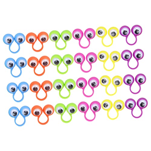 BCOATH 24Stücke Augen Fingerpuppen aus Ring für Fördert Kreativität und Kommunikation für Lernspaß im Klassenzimmer BCOATH 24Stücke Augen Fingerpuppen aus Ring für Fördert Kreativität und Kommunikation für Lernspaß im Klassenzimmer von BCOATH