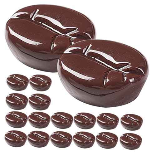 BCOATH 25 Stück Teiliges Realistische Resin Fake Beans Langlebige Bruchsichere Deko kaffeebohnen für Fotografie Shop Dekoration Bildungszwecke und Gastronomische Auslagen BCOATH 25 Stück Teiliges Realistische Resin Fake Beans Langlebige Bruchsichere Deko kaffeebohnen für Fotografie Shop Dekoration Bildungszwecke und Gastronomische Auslagen von BCOATH
