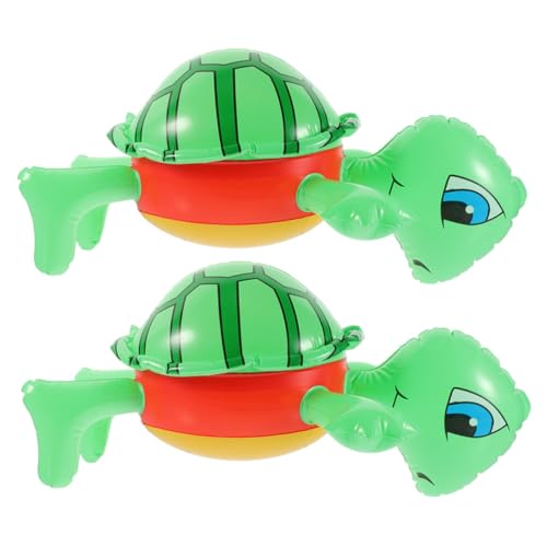BCOATH 2Stücke Aufblasbare Schildkröte aus PVC Farbenfrohes Partyzubehör für Pool und Gartenfestlichkeiten Langlebig und Leicht Transportierbar für Unterwasser Themenpartys BCOATH 2Stücke Aufblasbare Schildkröte aus PVC Farbenfrohes Partyzubehör für Pool und Gartenfestlichkeiten Langlebig und Leicht Transportierbar für Unterwasser Themenpartys von BCOATH