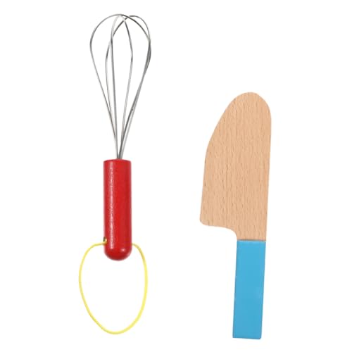 BCOATH 2Stücke Küchengeschirr Für Lustiges Kindermesser Und Schneebesen Pädagogisches Für Rollenspiel Der Spielküche Farbenfroh Und Sicher Für Kleinkinder BCOATH 2Stücke Küchengeschirr Für Lustiges Kindermesser Und Schneebesen Pädagogisches Für Rollenspiel Der Spielküche Farbenfroh Und Sicher Für Kleinkinder von BCOATH