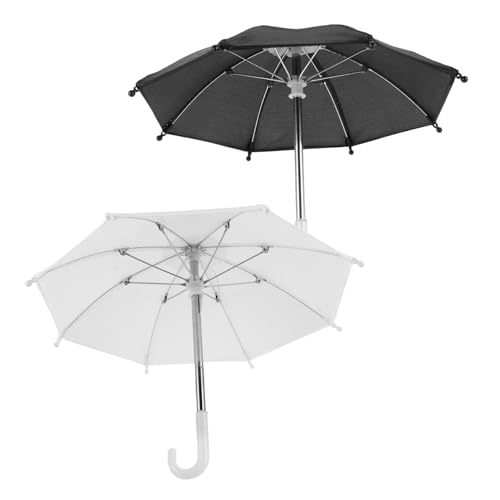 BCOATH 2Stücke Puppen Regenschirm Puppenhaus Zubehör für Miniaturspielzeug und Puppendekoration Lebendiges Design für Kreative BCOATH 2Stücke Puppen Regenschirm Puppenhaus Zubehör für Miniaturspielzeug und Puppendekoration Lebendiges Design für Kreative von BCOATH