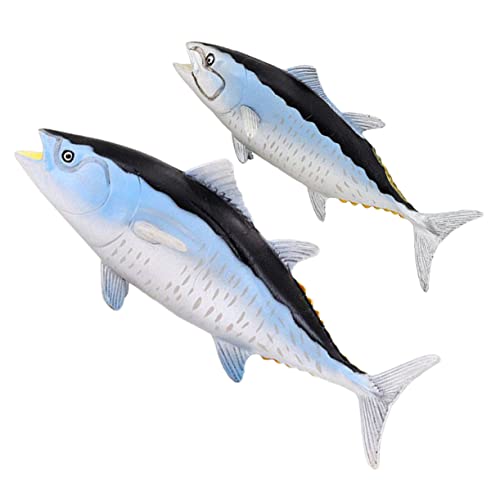 BCOATH 2Stücke Teiliges Realistische Fischfigur Dekoration für Simulation Modellspielzeug Hochwertiges Desktop Fischornament für Kreative Rollenspiele und Heimdekoration BCOATH 2Stücke Teiliges Realistische Fischfigur Dekoration für Simulation Modellspielzeug Hochwertiges Desktop Fischornament für Kreative Rollenspiele und Heimdekoration von BCOATH
