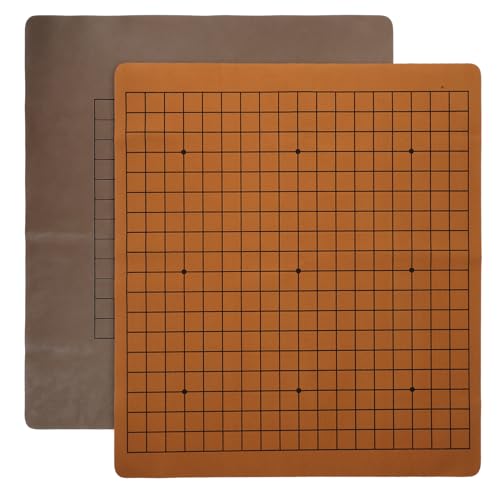 BCOATH 2-teiliges Schachbrett- Und Dame-spielset Pu-Material Und Faltbares Design Zufällige Farbe BCOATH 2-teiliges Schachbrett- Und Dame-spielset Pu-Material Und Faltbares Design Zufällige Farbe von BCOATH