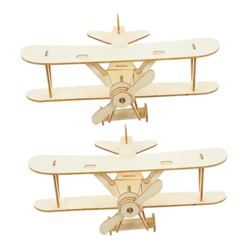 BCOATH 2pcs Flugzeugmodell Puzzle Bildung Holz Flugzeugmodell Montage Bauspielzeug Unvollendete Flugzeuggebäude Kit Für Handwerk BCOATH 2pcs Flugzeugmodell Puzzle Bildung Holz Flugzeugmodell Montage Bauspielzeug Unvollendete Flugzeuggebäude Kit Für Handwerk von BCOATH