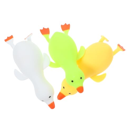 BCOATH 3 STÜCKE Teiliges Elastisches Dehnspielzeug zum Stressabbau Lustiges Knautschspielzeug Bunte Antistress Vent Toys für Erwachsene Handlich und Reisetauglich Zufällige Farbe von BCOATH