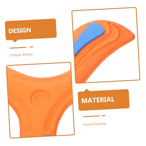 BCOATH 3 Stck Teiliges Eva Boomerang für Leichtes Outdoor Wurfspielzeug in Bunten Farben Langlebig und Einfach zu Greifen für Jungen und Mädchen im Garten und Park Zufällige Farbe BCOATH 3 Stck Teiliges Eva Boomerang für Leichtes Outdoor Wurfspielzeug in Bunten Farben Langlebig und Einfach zu Greifen für Jungen und Mädchen im Garten und Park Zufällige Farbe von BCOATH