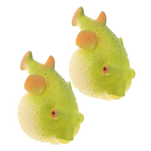 BCOATH 3 Stück Flippige Flaschenfisch Stressabbau Cartoon Squeeze Toys Elastisch Stretchy Fidget für Entspannung und Druckabbau von BCOATH
