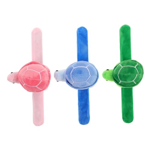 BCOATH 3 Stück Schildkrötenarmband Goodie-Bags-Füller für Weiches Tierarmband Goody Bag Stuffers Partyartikel für Stofftier -Slap -Armband Tierschnapparmbänder PP Baumwolle BCOATH 3 Stück Schildkrötenarmband Goodie-Bags-Füller für Weiches Tierarmband Goody Bag Stuffers Partyartikel für Stofftier -Slap -Armband Tierschnapparmbänder PP Baumwolle von BCOATH