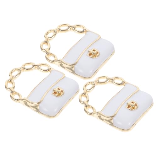 BCOATH 3 Stück Teiliges Miniatur Puppenhaus Metallhandtaschen Detaillierte Miniatur Taschen Leichte und Robuste Dekoration DIY Puppenhaus Zubehör für Realistische Wohnkulissen Weiße BCOATH 3 Stück Teiliges Miniatur Puppenhaus Metallhandtaschen Detaillierte Miniatur Taschen Leichte und Robuste Dekoration DIY Puppenhaus Zubehör für Realistische Wohnkulissen Weiße von BCOATH