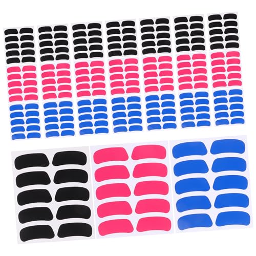 BCOATH 30 Blatt Kugelaugen-Aufkleber trägt Blaue Augenaufkleber zur Schau Eyeliner-Aufkleber Augenstift Gläser Fußball Schwarze Baseball-Augenaufkleber Auge Schwarze Aufkleber Papier von BCOATH