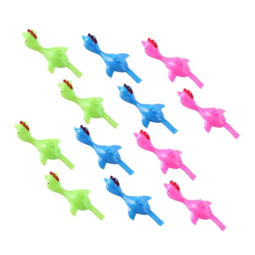 BCOATH 30 Stück Teiliges Chicken Toy aus Sicherem TPR Elastisches Schleuder Kompakt und Tragbar zum Gemeinsamen und Wettkampf im Freien BCOATH 30 Stück Teiliges Chicken Toy aus Sicherem TPR Elastisches Schleuder Kompakt und Tragbar zum Gemeinsamen und Wettkampf im Freien von BCOATH