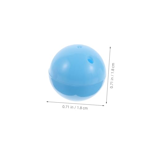 BCOATH 30 Stück Teiliges Mini Automatenkapseln Transparent Robuste Kunststoffbehälter zum Befüllen für Kleine Spielzeugkugeln Osterkörbe und Partyüberraschungen Leicht zu Öffnen und von BCOATH