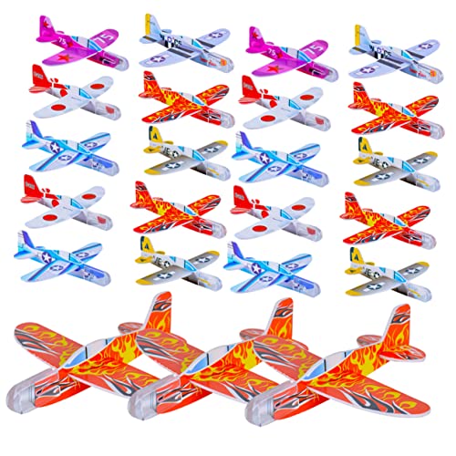 BCOATH 32Stücke Teiliges Schaumflugzeuge Mini Segelflugzeug für Freien Leicht zu Werfen Fördert Kreativität und Fantasie BCOATH 32Stücke Teiliges Schaumflugzeuge Mini Segelflugzeug für Freien Leicht zu Werfen Fördert Kreativität und Fantasie von BCOATH