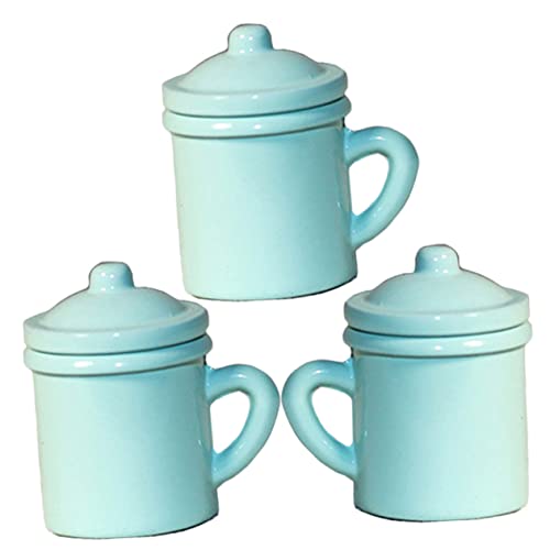 BCOATH 3Stücke Miniaturbecher für Puppenhauszubehör Hochwertige Mini Küchenrequisiten Perfektes für Kreative Dekoration für Mikrolandschaften BCOATH 3Stücke Miniaturbecher für Puppenhauszubehör Hochwertige Mini Küchenrequisiten Perfektes für Kreative Dekoration für Mikrolandschaften von BCOATH