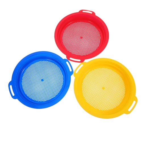 BCOATH 3Stücke Sandsieb Interaktive Strandspielzeuge und Sandfilter für Strand Garten und Wasseraktivitäten BCOATH 3Stücke Sandsieb Interaktive Strandspielzeuge und Sandfilter für Strand Garten und Wasseraktivitäten von BCOATH