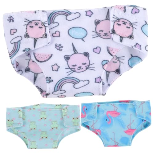 BCOATH 3pcs Puppe Underpants Doll Höschen Zubehör Puppenkostüm Tun Spiele Puppenkostüm Lieferungen BCOATH 3pcs Puppe Underpants Doll Höschen Zubehör Puppenkostüm Tun Spiele Puppenkostüm Lieferungen von BCOATH