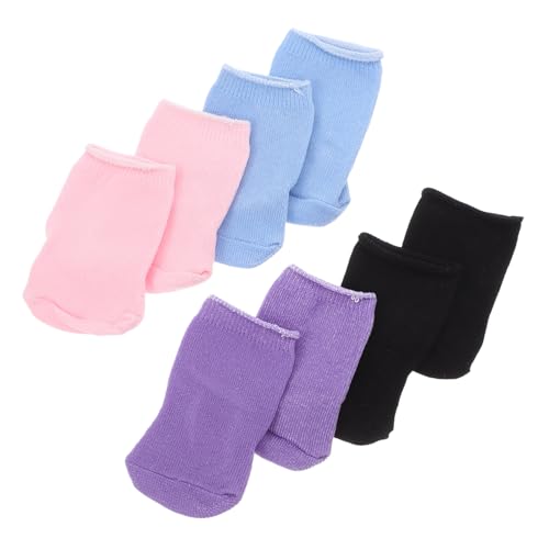 BCOATH 4 Paare Mini Puppensocken Kurze DIY Puppenkleidung Zubehör Farbige Puppensocken zum Ankleiden Vielseitiges Puppenbekleidungsset für Mädchen BCOATH 4 Paare Mini Puppensocken Kurze DIY Puppenkleidung Zubehör Farbige Puppensocken zum Ankleiden Vielseitiges Puppenbekleidungsset für Mädchen von BCOATH