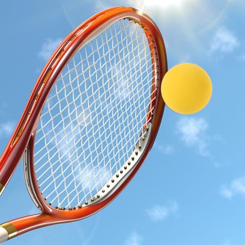 BCOATH 4 Stück Gelbe Gummibälle mit Hohem Rückprall für Trainingszwecke Hohelastische Hohlkernige Sprungbälle zum Üben und Verbessern von Reaktion und Ballkontrolle BCOATH 4 Stück Gelbe Gummibälle mit Hohem Rückprall für Trainingszwecke Hohelastische Hohlkernige Sprungbälle zum Üben und Verbessern von Reaktion und Ballkontrolle von BCOATH