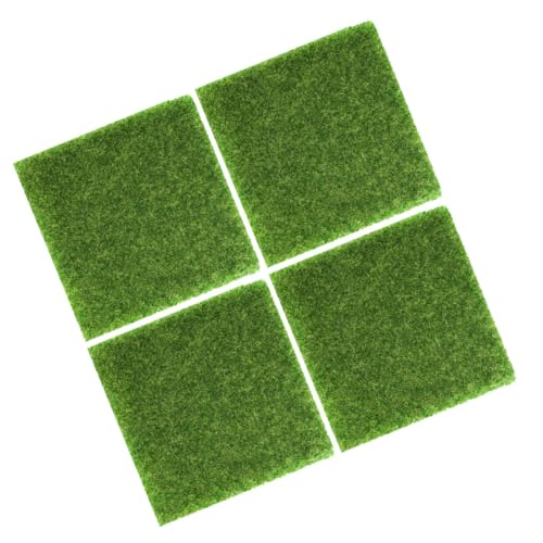 BCOATH Artificial Grass Kunstgras Matte Künstliches Rasenmaterial Für Sandtisch Dekoration DIY Landschaftsgestaltung Miniatur Garten Deko Kunstgras Zubehör Fake Grass von BCOATH