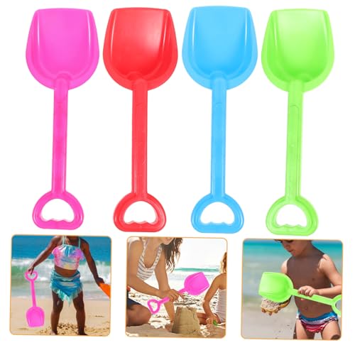 BCOATH 4 Stück Teiliges Bunte Sandspielzeug Schaufeln aus Sicherem Kunststoff Lange Sandschaufeln für Strandspiele Leicht und Robust für Strand und Sandkasten Zufällige Zufällige Farbe BCOATH 4 Stück Teiliges Bunte Sandspielzeug Schaufeln aus Sicherem Kunststoff Lange Sandschaufeln für Strandspiele Leicht und Robust für Strand und Sandkasten Zufällige Zufällige Farbe von BCOATH