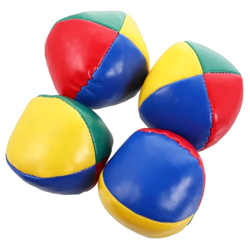 BCOATH 4 Stück Teiliges Jonglierball Sanft Gefüllt Einfach zu Greifen für Anfänger Interaktives Koordination und Geschicklichkeit BCOATH 4 Stück Teiliges Jonglierball Sanft Gefüllt Einfach zu Greifen für Anfänger Interaktives Koordination und Geschicklichkeit von BCOATH
